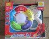 Clever DJ, jucarie muzicala cu sunete si lumini, centru de activitati cu muzica