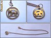 Medalion ELEFANT + lantisor - AUR