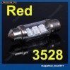 bec led leduri rosii auto C5W festoon cu 6 SMD 3528 38 mm , pentru plafoniera, numar de inmatriculare becuri led bec led leduri rosii auto C5W festoon cu 6 SMD 3528 38 mm , pentru plafoniera, numar de inmatriculare becuri led