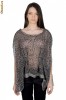 Bluza RVL gri cu buline tip fluture