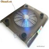 Cooler extern masuta Laptop masa notebook USB ventilator mare iluminat original INTEX Poze reale Predare personala Bucuresti sau Livrare in toata tara