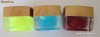 Set de 3 geluri uv colorate cu sclipici fin, verde deschis, albastru, rosu pentru constructie unghii false, 8 gr