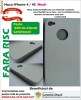 Husa iPhone 4 / 4S Mesh Alba Case material dur Calitate excelenta