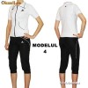 COMPLEU - PANTALON TREI SFERTURI+BLUZA MANECA SCURTA - TRENING SUBTIRE DE VARA ADIDAS !