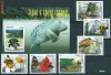 CUBA 2011 - FAUNA MARINA - COLITA+SERIE TIMBRE NESTAMPILAT