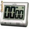 digital timer silver