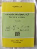 ANALIZA MATEMATICA - EXERCITII SI PROBLEME (Partea I), Virgil Nicula, 1996. Absolut noua