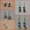 Bijuterii diverse: cercei, inele, bratari din fimo, swarovski, bronz, cristale