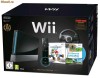 PACHET COMPLET NINTENDO WII BLACK + HDD 500 GB