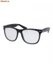 Ochelari Barbati ASOS - Originali, Model Wayfarer, Lentila Transparenta, Culoare Neagra, Import Anglia, Livrare Gratuita