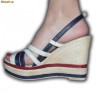 SANDALE DAMA PLATFORMA INALTA  12 CM, PIELE  NATURALA 100%  DIVERSE CULORI