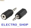 Adaptor jack 2,5mm mama la jack 3,5mm tata