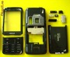 CARCASA NOKIA N82 BLACK,COMPLETE:FATA,SPATE,MIJLOC,TASTATURA,BUTOANE,FOLIE,FULL+++,NOKIA N82