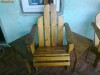 Set 2 scaune si masuta gradina lemn masiv
