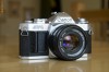 Vand canon AV-1, aparat SLR, cu film, extrem de compact