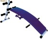 Banca exercitii de forta, curbata, reglabila, fitness, abdomene Spartan Sport