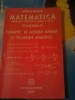 Matematica-manual pentru clasa a XI-a, vol. II, ELEMENTE DE ALGEBRA LINIARA SI GEOMETRIE ANALITICA, ed. Mathpress