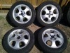 Set 4 jante aliaj 14 4x100 originale opel compatibile cu: golf, polo, logan, clio cauciucuri 165/65/14