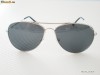 Aviator Ochelari Soare Lentile Fumurii inchise+++Rame Argintii +++ Toc Cadou +++Servetel Textil Cadou+++ Livrare gratuita