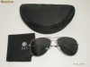 !! Aviator !! Ochelari Soare + Toc + Laveta Promotie !! Lentile Fumurii+++Rame Argintii