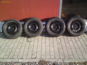 Jante table pe 16, 5*112 + anvelope iarna, 205/55/16, Vw Passat, Golf 5, 6 , Audi A4 , A6 , Skoda Octavia 2 , Seat foto
