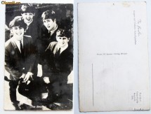 FOTO ILUSTRATA THE BEATLES 1965 ** foto