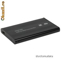 RACK EXTERN SATA IDE 2,5 INCH CU IESIRE USB 2.0 PENTRU HDD LAPTOP NETBOOK NOTEBOOK foto