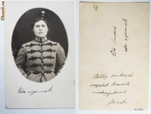 FOTOGRAFIE CU MILITAR AUSTRO - UNGAR (SAU FEMEIE IN UNIFORMA) ? 3 ** foto