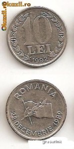 10 lei 1992- ROMANIA- foto