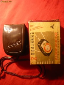 EXPONOMETRU LENINGRAD 2 -In cutie si etui originale
