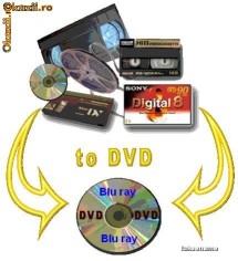 Transfer casete VHS , 8mm , HI8 , Digital8 , MiniDV pe DVD sau Blu-ray foto