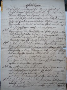 Document , Caransebes , 1838 foto