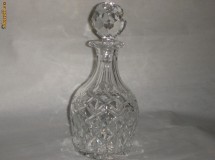 Decantor superb anii&rsquo;40  Royal Dolton Anglia din cristal foto