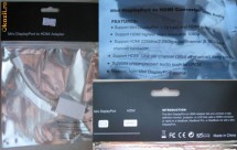 Cablu APPLE MINI DISPLAY PORT HDMI Adapter with Audio pt Macbook Air, Pro, iMac, Outlet Iasi foto