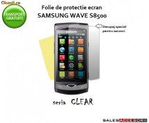 2X FOLIE ECRAN SAMSUNG S8500 WAVE - TRANSPORT GRATUIT!
