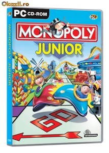Junior Monopoly PC SIGILAT (ALVio) + sute de alte jocuri PC originale. foto