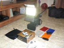 Lampa Video 160 leduri foto