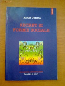 SECRET SI FORME SOCIALE - ANDRE PETITAT