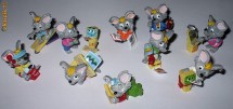 SURPRIZE KINDER -  MEGA  MOUSE - SERIE COMPLETA foto