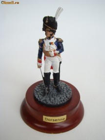 Figurina din metal - Comandant Dorsenne foto