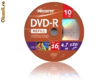 Vand DVD blank Memorex 4.7GB, viteza scriere 16X