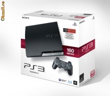 play station 3 slim 160 gb + 5 jocuri