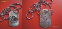 Half Life 2, Counter Strike Source , Military Dogtag, Dog Tag, + Lantisor, NOU foto