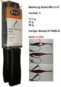 Matrita Jig Do-It Bullet Bass Jig BBJ-3-LF foto
