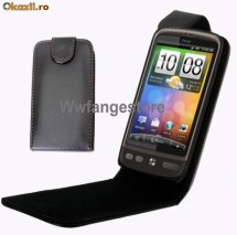 toc piele  protectie htc desire  + folie ecran + expediere gratuita cu posta g7  husa foto
