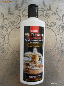 Solutie pentru curatat obiecte din argint, alama, alpaca, bronz etc.