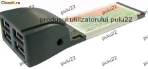 Placa EXPRESS CARD(34mm)-HUB USB pt laptop-4230 foto