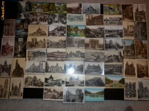 Franta , Lot de 57 carti postale vechi necirculate foto