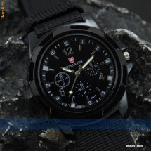Ceas sport militar negru Swiss Army