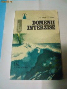 Domenii interzise - Leonard Oprea foto